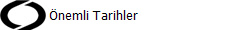  nemli Tarihler